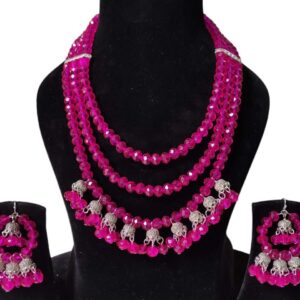 Pink Necklace set